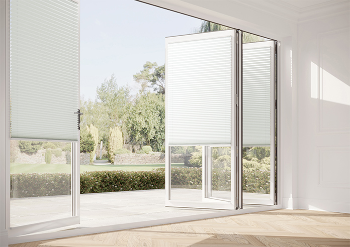 Solaris, Whisp Grey - Stick Fit Pleated Blind - Image 12